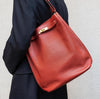 Red Hermès So Kelly leather shoulder bag from the Her-Age curated collection
