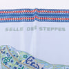 Hermès Carré 90 "Selle des Steppes" 100% Silk Scarf in Blue Secondhand