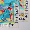 Secondhand Hermès Carré 90 "En Course" Silk handkerchief in Blue