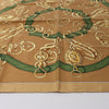 Hermès Carré 90 "Profilé" Silk handkerchief in Brown Secondhand