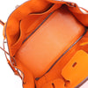HERMES Birkin 30 Veau Swift Orange Silver Metal Fittings Handbag □J: 2006 (Copy) Secondhand