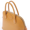 HERMES Bolide 35 Leather Handbag in Natural Brown □D: 2000 Secondhand