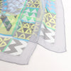 Secondhand Hermès Carré 140 "CHEVAUX DE KARNAK" Silk handkerchief in Gray
