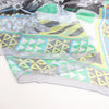Secondhand Hermès Carré 140 "CHEVAUX DE KARNAK" Silk handkerchief in Gray