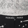 Hermès Carré 140 "Clair De Lune" Cashmere x Silk Scarve in Black Secondhand