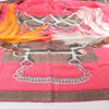 Hermès Carré 140 "Projets Carres au Crayon" Silk handkerchief in Pink Secondhand