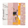 Secondhand Hermès Carré 140 "Caleche Mors et Bouteilles" Silk handkerchief in Pink x Beige