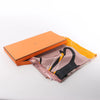 Secondhand Hermès Carré 140 "Caleche Mors et Bouteilles" Silk handkerchief in Pink x Beige