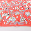 Secondhand Hermès Carré 70 "CARRES VOLANTS" Silk handkerchief in Red