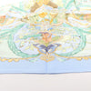 Hermès Carré 90 "AMAZONIA" Silk handkerchief in Blue Secondhand
