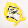 Hermès Carré 90 "ATTELAGE EN ARBALETE" Silk handkerchief in Yellow Secondhand