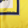 Hermès Carré 90 "ATTELAGE EN ARBALETE" Silk handkerchief in Yellow Secondhand