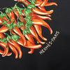 Hermès Carré 90 "AUX PAYS DES EPICES" Silk handkerchief in Black Secondhand