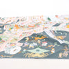 Hermès Carré 90 "Academia Ipica" Silk handkerchief in Gray Secondhand
