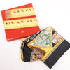 Hermès Carré 90 "Au Son du Tam Tam" Silk handkerchief in Black Secondhand