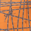 Hermès Carré 90 "Bolduc Ribbon" Silk handkerchief in Orange Secondhand