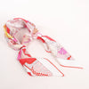 Secondhand Hermès Carré 90 "CA DECOIFFE" Silk handkerchief in Pink