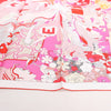 Hermès Carré 90 "CA DECOIFFE" Silk handkerchief in Pink Secondhand