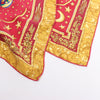 Hermès Carré 90 "CARPE DIEM" 100% Silk Scarf in Red Secondhand