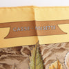 Hermès Carré 90 "CASSE NOISETTE" Silk handkerchief in Yellow Secondhand