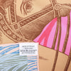 Hermès Carré 90 "CAVALIER EN FORMES" Silk handkerchief in Blue x Pink Secondhand