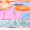 Hermès Carré 90 "CAVALIER EN FORMES" Silk handkerchief in Blue x Pink Secondhand