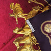 Hermès Carré 90 "COSMOS" Silk handkerchief in Purple Secondhand