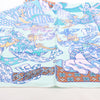 Secondhand Hermès Carré 90 "DUELS ONIRIQUES" Silk handkerchief in Blue