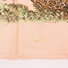 Hermès Carré 90 "EQUATEUR" Silk handkerchief in Pink Secondhand