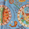 Hermès Carré 90 "Escales Méditerranéennes" Silk handkerchief in Blue Secondhand