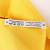 Hermès Carré 90 "GRANDS FONDS" Silk handkerchief in Yellow Secondhand