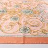 Hermès Carré 90 "JOUVENCE" Silk handkerchief in Orange Secondhand