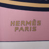 Hermès Carré 90 "LA BERLINE BAYADERE" Silk handkerchief in Pink Secondhand