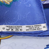 Hermès Carré 90 "LA CLE des CHAMPS" Silk handkerchief in Blue Secondhand