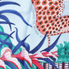 Hermès Carré 90 "LA MARCHE Du ZAMBEZE" Silk handkerchief in Blue Secondhand