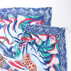 Secondhand Hermès Carré 90 "LA MARCHE Du ZAMBEZE" Silk handkerchief in Blue
