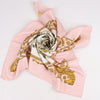 Hermès Carré 90 "LA PROMENADE DE LONGCHAMPS" Silk handkerchief in Pink Secondhand