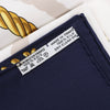 Hermès Carré 90 "LES CAVALIERS D'OR" Silk handkerchief in Navy Blue Secondhand