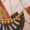 Secondhand Hermès Carré 90 "LES DOMES CELESTES" Silk handkerchief in Brown