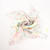 Hermes Carré 90 "LES PONEYS DE POLO" Silk handkerchief in Pink Secondhand