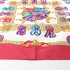 Hermès Carré 90 "LES RUBANS DU CHEVAL" 100% Silk Scarf in Burgundy Secondhand