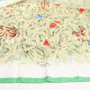 Hermès Carré 90 "Lapins Dans un Champ de blé" Silk handkerchief in Green Secondhand