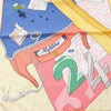 Hermès Carré 90 "MYSTERE AU 24" Silk handkerchief in Multicolor Secondhand