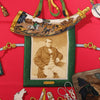Hermès Carré 90 "Memoire d'Hermes" Silk handkerchief in Navy Blue x Red Secondhand