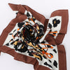 Secondhand Hermès Carré 90 "Monsieur et Madame" Silk handkerchief in Brown