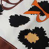 Hermès Carré 90 "Monsieur et Madame" Silk handkerchief in Brown Secondhand