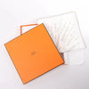 Hermès Carré 90 " PLEASE HOLD THE LINE" Silk handkerchief in White Secondhand