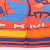 Hermès Carré 90 "Puzzle" 100% Silk Scarf in Orange Secondhand