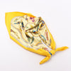 Hermès Carré 90 "Qu'importe le flacon" 100% Silk Scarf in Yellow Secondhand
