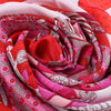 Secondhand Hermès Carré 90 "SELLE DE DIGNITAIRE" Silk handkerchief in Pink